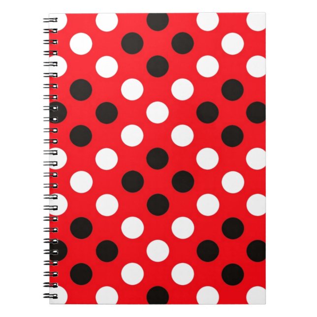 Polka dots notizblock (Vorderseite)