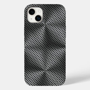Polka Dots on Metal Plate 01x4 Black BG Case-Mate iPhone 14 Plus Hülle