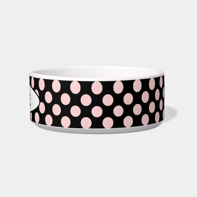 Polka-Dots Pet Bowl_Cat oder Welpe Napf (Rechts)