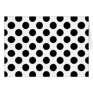 Polka Dots, Polka Dot Pattern, Schwarz und Weiß