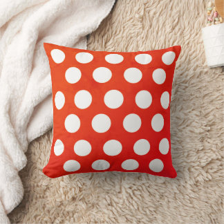 Polka dots retro Pillow Kissen