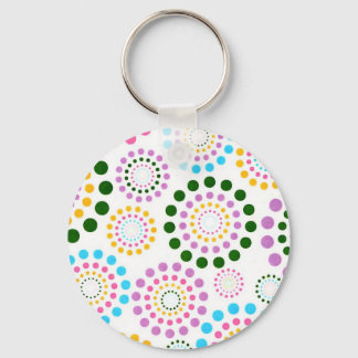 Polka Dots Schlüsselanhänger