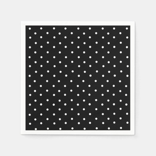 Polka Dots Serviette (Vorderseite)
