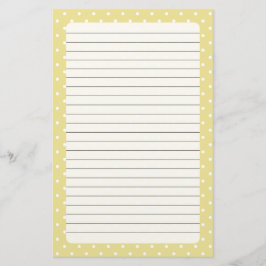 Polka Dots Stationery Briefpapier