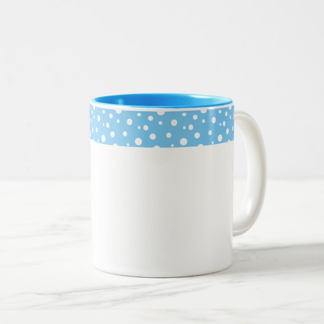Polka Dots Tasse (VorderseiteRechts)