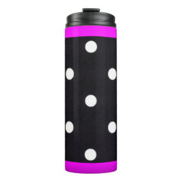 Polka dots thermosbecher