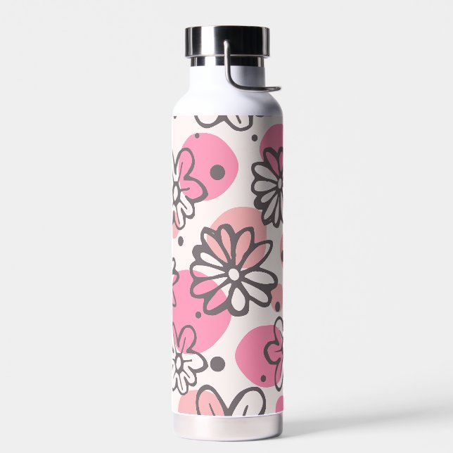 Polka Dots und Blumenkohl Trinkflasche (Links)