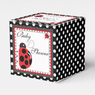 Polka Dots und Niedliche Ladybugs Gastgeschenk Box Geschenkschachtel