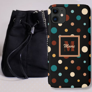 Polka Dots - Verschiedene Größen schwarz - Blende  Case-Mate iPhone Hülle