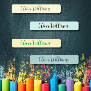 Polka Dots wasserdichte Kinderkleidung Etiketten