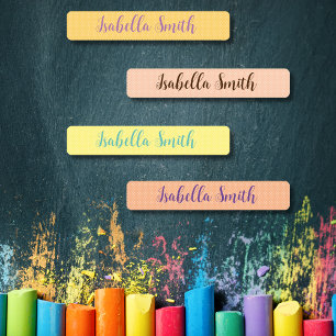 Polka Dots wasserdichte Kinderkleidung Etiketten