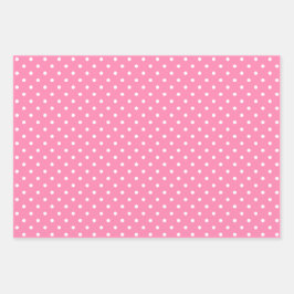Polka Dots Wrapping Paper Set Geschenkpapier Set