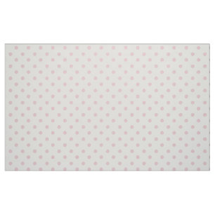 Polka Dotted Fabric/Pink Stoff