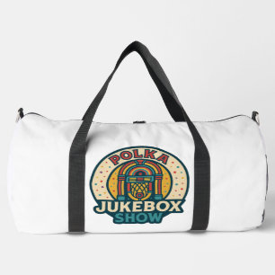 Polka Jukebox Logo-Tasche Duffle Bag