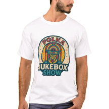 Polka-Jukebox-T-Shirt für Herren