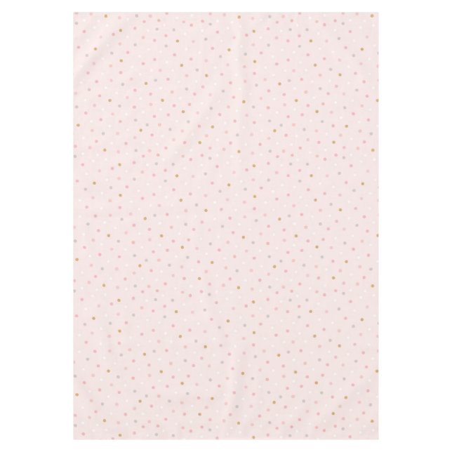 Polka-Konfetti-Muster Tischdecke (Vorderseite)