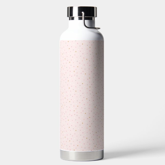 Polka-Konfetti-Muster Trinkflasche (links)