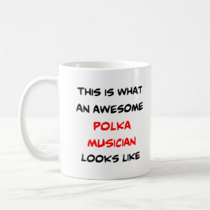 Polka-Musiker, phantastisch Kaffeetasse