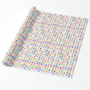Polka-Punkt-Party-Nr. 2 Geschenkpapier