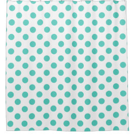 Polka-Punkte Duschvorhang