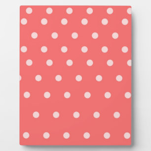 Polka Punkte Fotoplatte