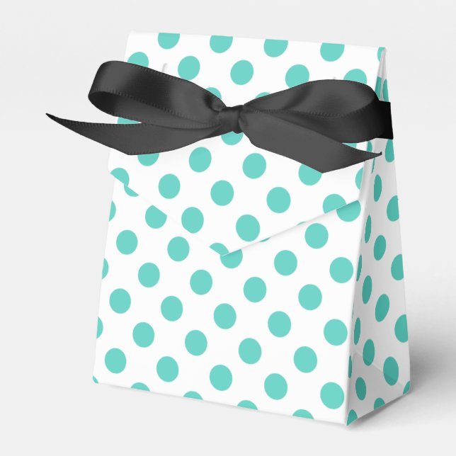 Polka-Punkte Geschenkschachtel (Vorderseite)