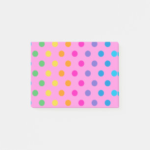 Polka-Punkte Post-it Klebezettel