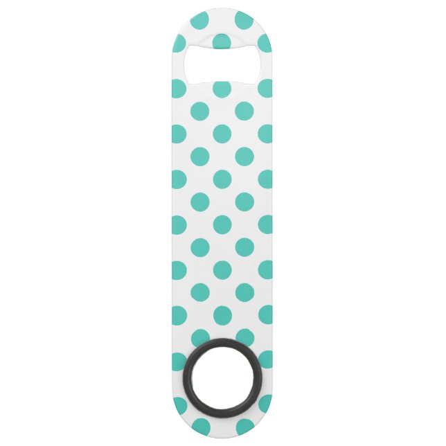 Polka-Punkte Speedflaschenöffner (Vorderseite)