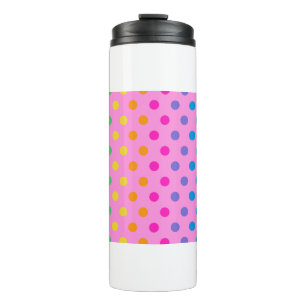 Polka-Punkte Thermosbecher