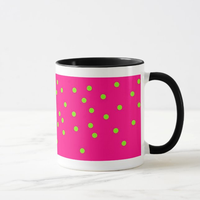 POLKA PUNKTIERTE INTIAL TASSE (Rechts)