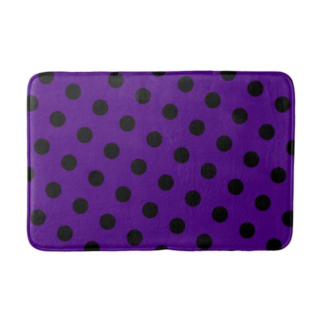 Polka-Punktmuster Badematte (Vorderseite)