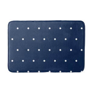 Polka-Punktmuster Badematte
