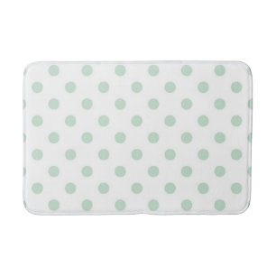 Polka-Punktmuster Badematte