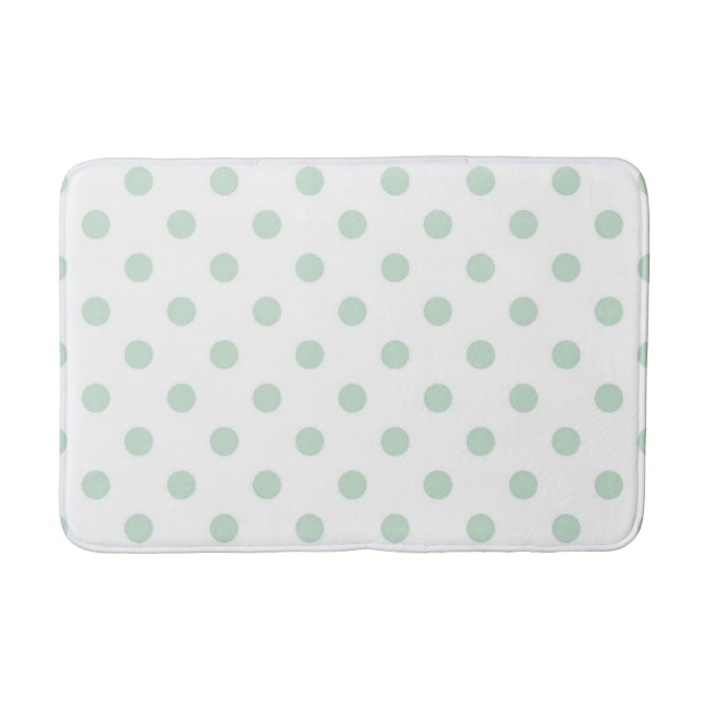 Polka-Punktmuster Badematte (Vorderseite)