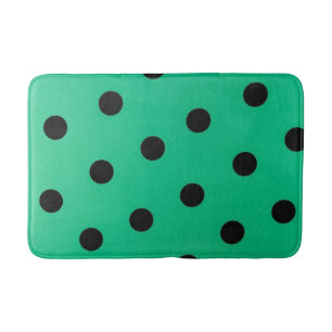 Polka-Punktmuster Badematte
