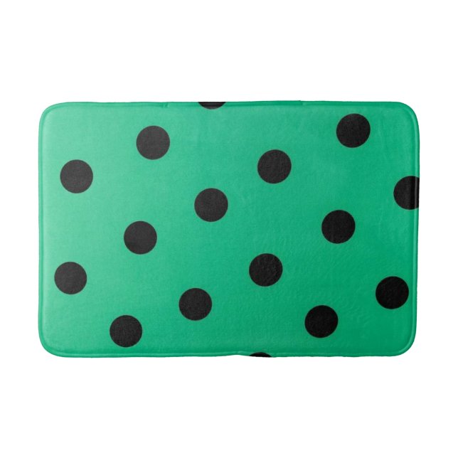 Polka-Punktmuster Badematte (Vorderseite)