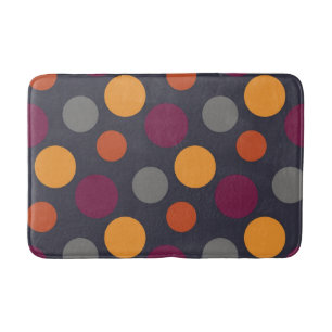 Polka-Punktmuster Badematte