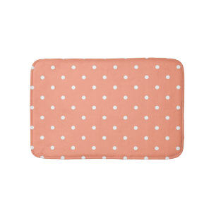 Polka-Punktmuster Badematte
