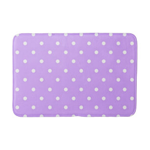 Polka-Punktmuster Badematte