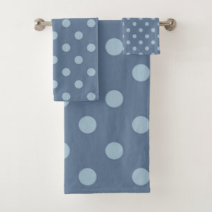 Polka-Punktmuster Badhandtuch Set