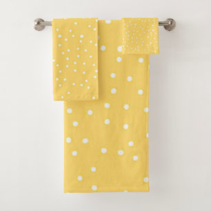 Polka-Punktmuster Badhandtuch Set