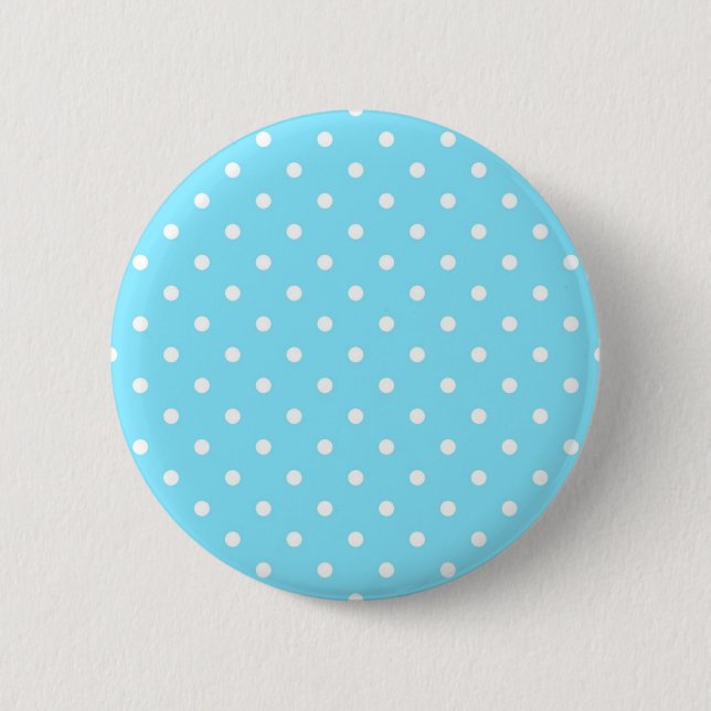Polka-Punktmuster Button (Vorderseite)