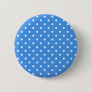 Polka-Punktmuster Button