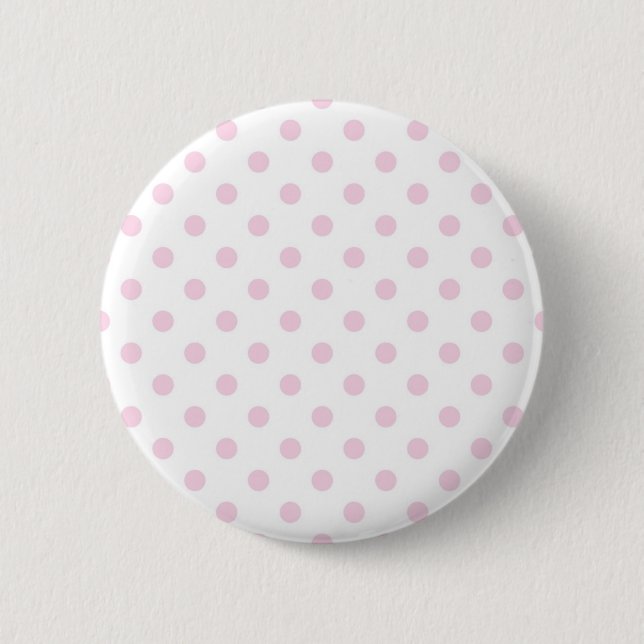 Polka-Punktmuster Button (Vorderseite)
