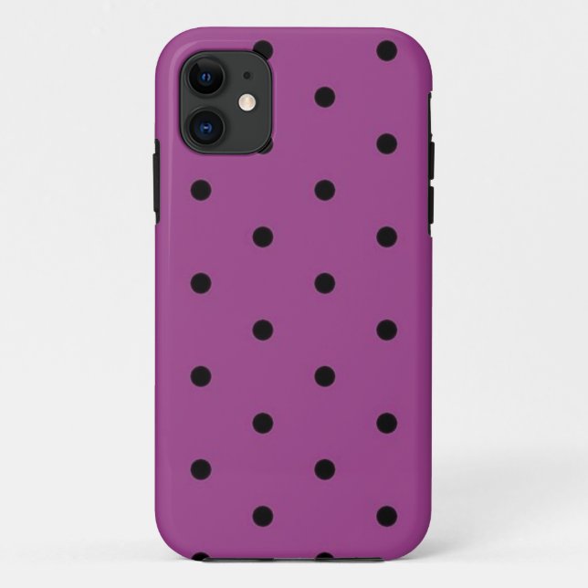 Polka-Punktmuster Case-Mate iPhone Hülle (Rückseite)
