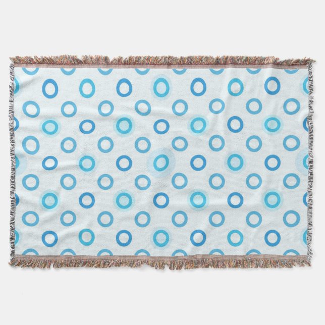 Polka-Punktmuster Decke (Vorderseite)