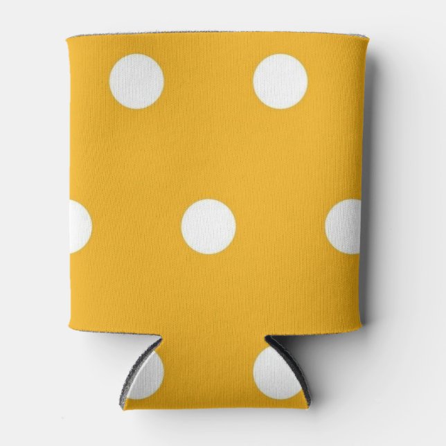 Polka-Punktmuster Dosenkühler (Vorderseite)