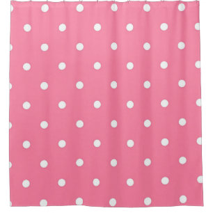 Polka-Punktmuster Duschvorhang