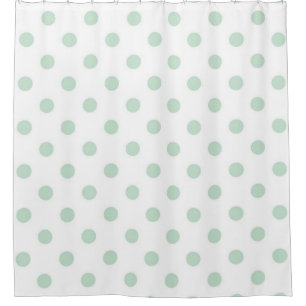 Polka-Punktmuster Duschvorhang
