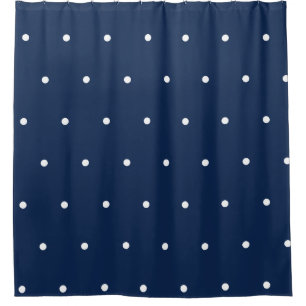 Polka-Punktmuster Duschvorhang